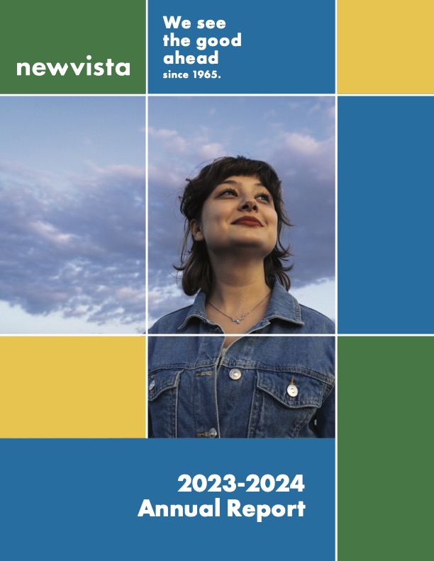 2024 New Vista Annual Report cover image